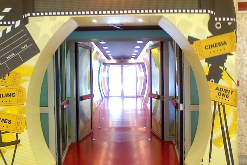 tunnel Centro Commerciale Parco Leonardo | NUOVA ROTABINARI
